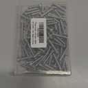 Mellewell #8-32 x 1" Truss Head Machine Screws, Full Thread, 18-8 Stainless Steel, Quantity 100 (Silver)