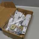 Split Arm Operator with Handle, Left and Right Hand Options, Compatible with Andersen A Series and 400 Series Perma-Shield Casement Windows from 1982 to 1995 White