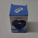 Travel Pillows for Airplanes, 360 Head Support for Long Flight, Soft Airplane Pillow with 3D Eye Mask for Sleeping, Stop Bobblehead, Airplane Headrest Gadgets, Texture Gray (Grey)