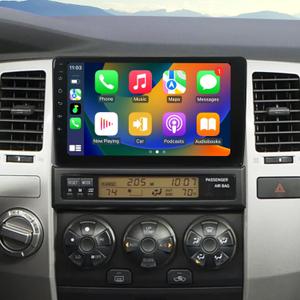 Car Radio for Toyota 4Runner 2003-2009 Radio Stereo Replacement with Wireless Carplay & Android Auto 9 Inch Screen GPS Navigation WiFi BT FM/AM Backup Camera Support JBL