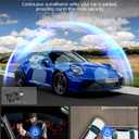 4K Dash Cam Front and Rear Inside with 64GB Card, 3 Channel Dash Camera for Cars, 1080P Triple Dash Cam Built-in GPS, 5GHz WiFi, Night Vision, Parking Mode