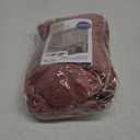 MIULEE Elegant Velvet Curtains Dusty Rose Pink Grommet Curtains Thermal Insulated Soundproof Room Darkening Blackout Curtains/Drapes for Girls & Ladys Living Room/Bedroom Decor 52 x 90 Inch 2 Panels