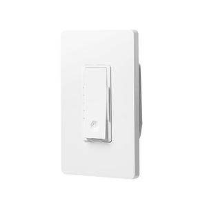 DEWENWILS Smart Dimmer Switch, 2.4GHz Wi-Fi Dimmer Light Switch Works with Alexa & Google Assistant, Needs Neutral Wire, Dimmer with Screwless Wallplate for LED, CFL, Incandescent Bulbs, ETL Listed