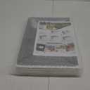 Collapsible Picnic Basket Set for 2  Insulated Plastic Picnic Basket with Waterproof Bag & Wooden Lid, Large Capacity Stackable Storage Bin for Outdoor, Camping, Picnics, Home Organizing