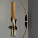 Kids Bow and Arrow Set, 24 Inch Archery Set Handmade Wooden Toy Bow and Arrow Gifts for Kids Boys Girls - Perfect for Birthdays Christmas Halloween, Cosplay Game Costume Prop Play