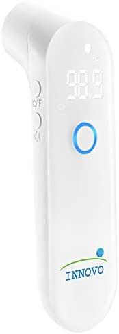 Innovo iF100B Touchless Digital Forehead Basal Thermometer, Non-Contact with Fever Alert Detection