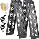ATV Ramps, 2 Pcs of 7.5ft Ramps for Trucks, 1500LBS Capacity Trailer Ramp for Motorcycles, Dirt Bikes, Lawn Mowers, Golf Carts, Garden Tractors, Snowmobiles
