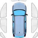 Thicken Sun Shades for Chevy Equinox 2010-2017 Camping Accessories