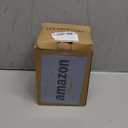 Desk Lamp LED Bulb Included, Small Bedside Table Lamp Plug-in - Classic Wood Base with Flaxen Fabric Shade, Lamps for Night Stands, Simple Nightstand Light for Bedroom, Office, Desk