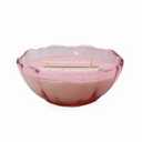 Nature's Mark Glass Bowl Candle - Pink