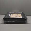 Dog Steps for Car, Truck and SUV - Foldable Pet Stairs for Large Dogs with Non-Slip Rug Surface, Lightweight Dog Ramp Holds Up to 250lbs, 5 Steps (Black Metal Fram, 5 Steps)