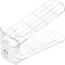 2pcs Shoes Storage Rack Adjustable Closet Shoes Storage Holder Slot Organizer