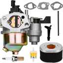 CR950 XR950 208cc Carburetor for Briggs Stratton 208cc 950 XR950 Carb Professional 130G32 6HP High Pressure Washer with Air Filter Kit Replace# 84004577 596080 595783 595774 595083 595649