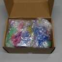 32 Pack LED Light Up Fidget Spinner Bracelets, Glow in The Dark Party Favors for Kids 4-8 8-12,Treasure Box Toys for Classroom Prizes, Birthday Gift Christmas Stocking Stuffers for Boys Girls