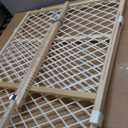 Toddleroo by North States - Diamond Mesh Wooden Baby Gate: Pressure Mounted Baby Gate for Doorways - Adjustable 26.5 to 42 Inches Wide - 23 Inches Tall