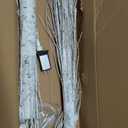 6FT Christmas Birch Tree 700 LED Warm White Lights with Twinkle, LED Lighted Tree for Indoor Outdoor Home Party Decor