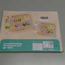 HONGID Dinosaur Toys, Magnetic Color and Number Maze, Montessori Toys for 2 3 4 5 Year Old, Learning Educational Sensory Toys for Toddlers and Kids Boys Girls, Christmas Stocking Stuffers for Kids