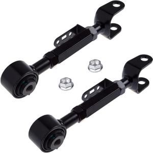 KEYOOG 2Pc Set K100046 Adjustable Rear Upper Control Arm Compatible With 2007-2012 2013-2016 Ho-nda CR-V (OE# CMS601195 52390SWAA00 52390-T1W-A10)