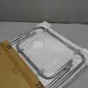 Garden 4 you Portable Folding TV Tray Table TV Dinner Tray with Sturdy MDF,No Assembly Required, 25In(White,1PC)