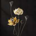 Ortonia Artisanal Dried Flower Decor - Separable Flower Heads and Stems for Custom Arrangement,Zero Maintenance, Timeless Elegance for Parties, Events, and Home Styling 0003