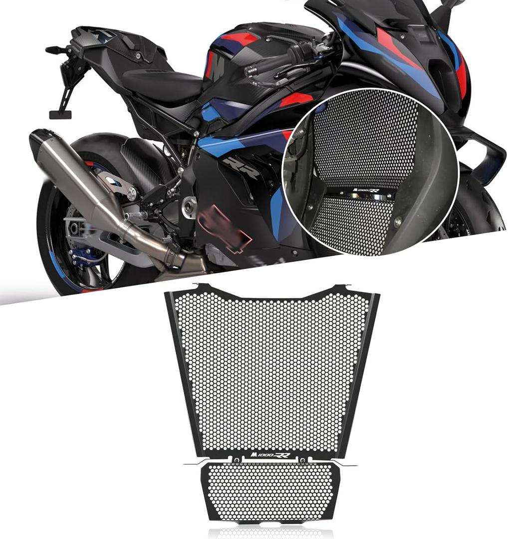 For S1000RR 2025 Aluminum Alloy Modified Radiator Grille Guard Protector S1000R S1000RR M1000R M1000RR 2021-2025 Motorcycle Parts(M1000RR)