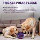 Ablechien Snuffle Ball for Dogs, Sniffle Interactive Treat Toy, Washable Puppy Treat Toy, Foraging Puzzle Ball Toy, Mind Games for Dogs, Enrichment Dog Toys