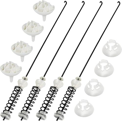 W10780048 Washing Machine Suspension Rods Kit（23.6in） - Compatible with Kenmore Whirlpool Am-ana Washer - Replace W10748952 AP5971398 4185114 W10257087 W10257088 W1034919 4 Pack