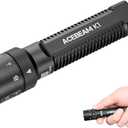 ACEBEAM K1 Rechargeable EDC AA Flashlight with Green Beam, UV and White LED Combo, 1000 High Lumens Pocket Flashlight, Triple Sources Super Bright Small Flash Light for Emergency, Camping, Home