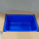 Storex 62414U05C Small Cubby Bin, Plastic Storage Container Fits Classroom Cubbies, Pack of 5, 12.2" x 7.8" x 1" (Assorted colors)