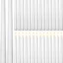 Treela 36 Pieces Flameless Taper Candles 11 Inch Flickering Faux LED Battery Operated Electric Fake Candles for Christmas Halloween Birthday Wedding Party Supplies(White)