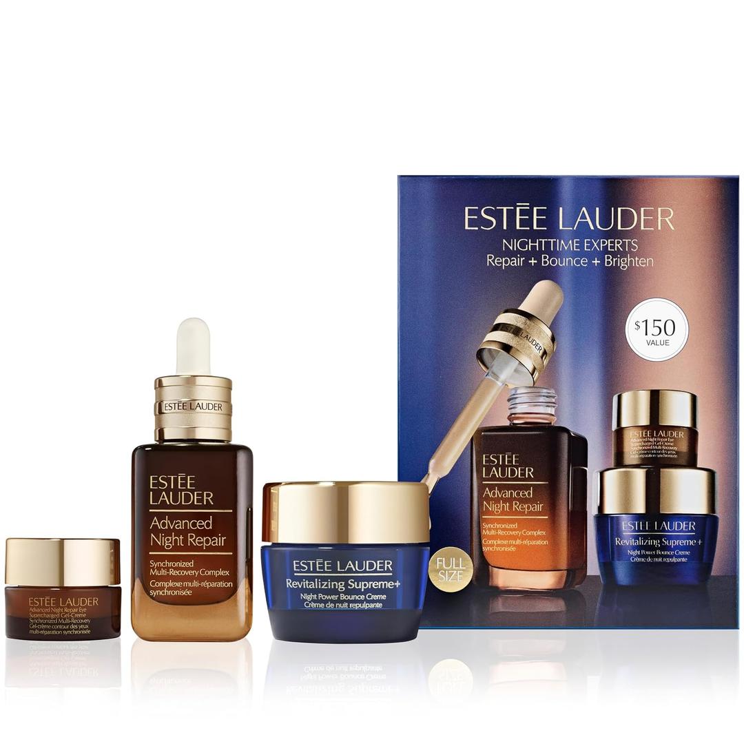Este Lauder Advanced Night Repair Face Serum Synchronized Multi-Recovery Complex with Hyaluronic Acid & Peptides | Anti Aging & Hydrating