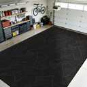Large Heavy Duty Door Mat Indoor Outdoor, 5′ x 8′ Commercial Floor Mat