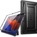 SUPCASE for Samsung Galaxy Tab S10 Ultra Case with Stand (Unicorn Beetle Pro), [Built-in Screen Protector & S Pen Holder] Full-Body Heavy Duty Tablet Cover for Galaxy Tab S9 Ultra/S8 Ultra, Black