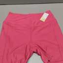 Womens 3" Swim Shorts High Waisted Board Shorts Bathing Suit Bottoms (Large, Rose Red)