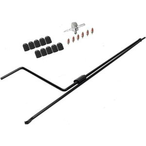 Dr.Roc Spare Tire Lift Handle Compatible with Ford E-150/E-250/E-350 1981-2019,2002-2019 E-450 Super Duty;1996-1999 Econoline Super Duty Spare Lift Handle