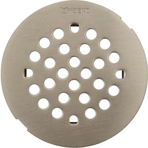 Moen Snap-In Shower Drain Cover, For Use with 3-inch Shower Drain, Brushed Nickel, 101663BN
