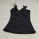 QACIVIQ Body Shaper for Women Tummy Control Shapewear Compression Tanks Cami Tops V-Neck Camisoles with Built in Bra (Medium, Black)