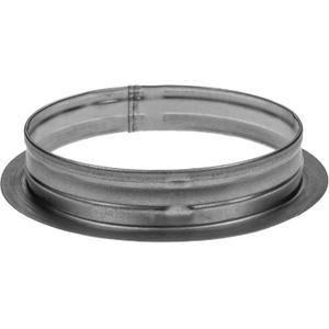 Repa Market 8'' Inch Metal Duct Connector Flange - Air Tight Vent Duct Collar - for Connecting Exhaust, Intake Flex and Straight Ducting - Heating, Cooling Universal HVAC Adapter - Home, Commercial