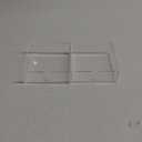 Acrylic Napkin Holder 2Pack 6x6x2 In