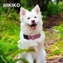 Hikiko Martingale Dog Collars Reflective Nylon Dog Collar with Quick Release Buckle Adjustable Training No Slip Dog Collar (X-Large, Hot Pink)