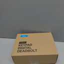 Veise Keyless Entry Door Lock with 2 Knobs, Electronic Backlit Keypad Deadbolt with Handle Set, Auto Lock, One-time Codes, Smart Deadbolt for Front Door, Easy Installation, Matte Black