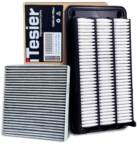 ITESIER Engine & Cabin Air Filter Kit for CRV (2017-2022) 1.5L Gas, Civic (2016-2021) 1.5L Gas, (NOT for Hybrid /2.0L) Replaces 17220-5AA-A00, 80292-TF0-G01