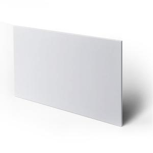 1 Pcs 24"x48" HDPE Sheet, 1/2" Thick High Density Polyethylene Board, Solid Plastic Block Board for DIY Projects, Machining, Home Decor, Handcrafts (White)