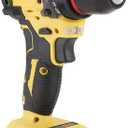 Brushless Drill Driver Compatible for Dewalt 20V Battery (No Battery), Cordless 2 Speed (0-450/1800RPM), 25+1 Torque, 3/8" Keyless Chuck for Home Repair