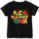 Juneteenth Shirts for Kids  Short-Sleeve T-Shirt for Boys & Girls, Ages 2-8, Celebrate Juneteenth Black History (Black)