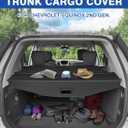 Autorder Cargo Cover for 2010-2017 Chevrolet Chevy Equinox & GMC Terrain Accessories Upgraded Trunk Shade Cover No Gap with Storage Cargo Net Retractable Security Shield Shade