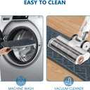 Stair Treads for Wooden Steps Indoor, 8" X 30" Non Slip Carpet Stair Treads with Reusable Adhesive for Kids Elders and Dogs, Surface Polyester TPR Backing Stair Rugs -4 Pack (Dark Grey-n)