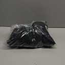 PLEPAN Mens Baggy Cargo Pants Loose Fit Casual Parachute Pants Elastic Waist Drawstring Streetwear Joggers Sweatpants (XX-Large, Black)