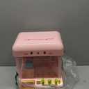 Large Claw Machine for Kids Adults with Prizes, Adjustable Sound & Light, Mini Vending Machine for Girls, Electronic Arcade Crane Game, Candy Dispenser Toy for Party Birthday Gifts - Bunny, Pink