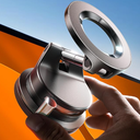 LISEN for Magsafe Car Mount, Cell Phone Holders for Your Car, Magnetic Car Accessories for Women Men Interior Jeep, Vacuum SuctionPro for Valentines Day Gifts for Him Kits, for iPhone 1712, Black